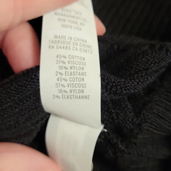 NWT! Offline by AERIE Black Home Stretch Off the Shoulder Sweater! Size M! - Picture 6 of 17